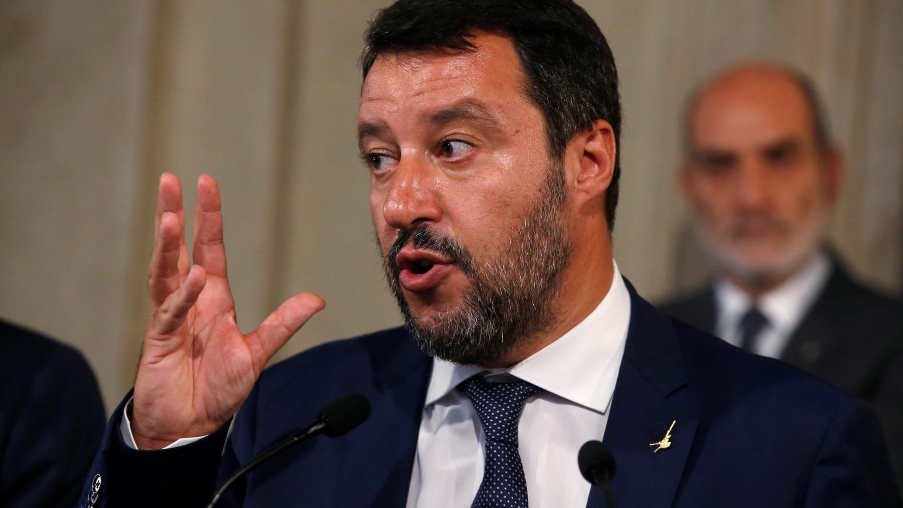 Italien Matteo Salvini lästert über neue Regierung Werdet mich