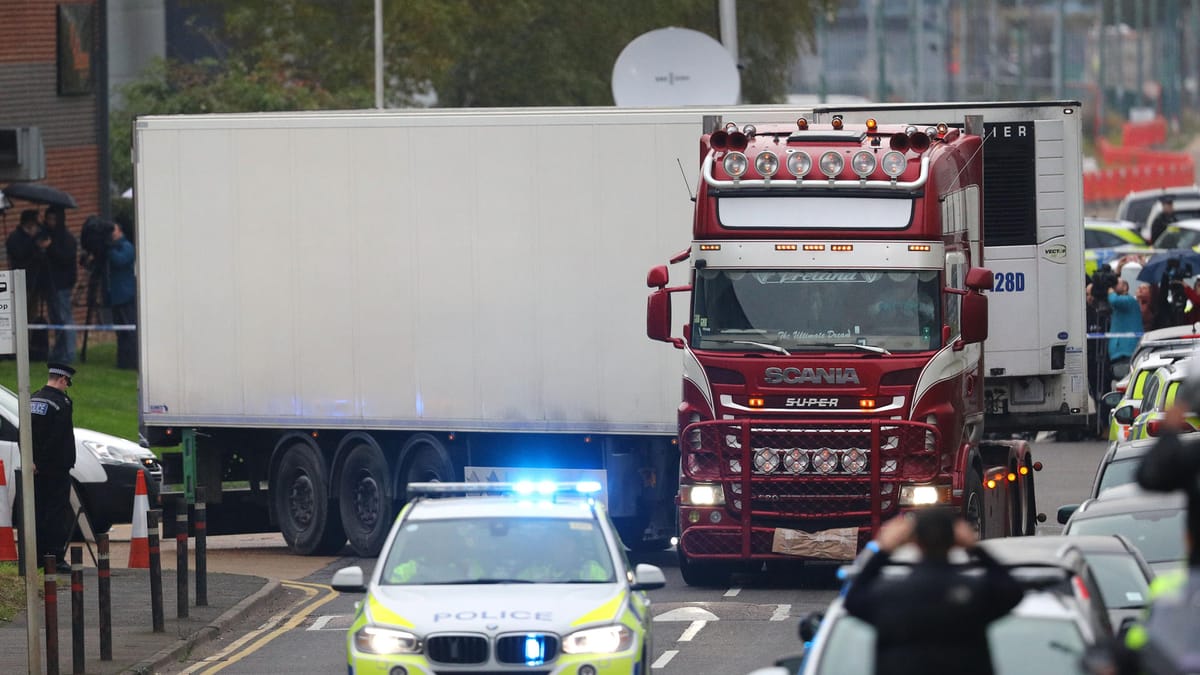 Tote Migranten In England Lkw Fahrer Wegen Totschlags In F Llen