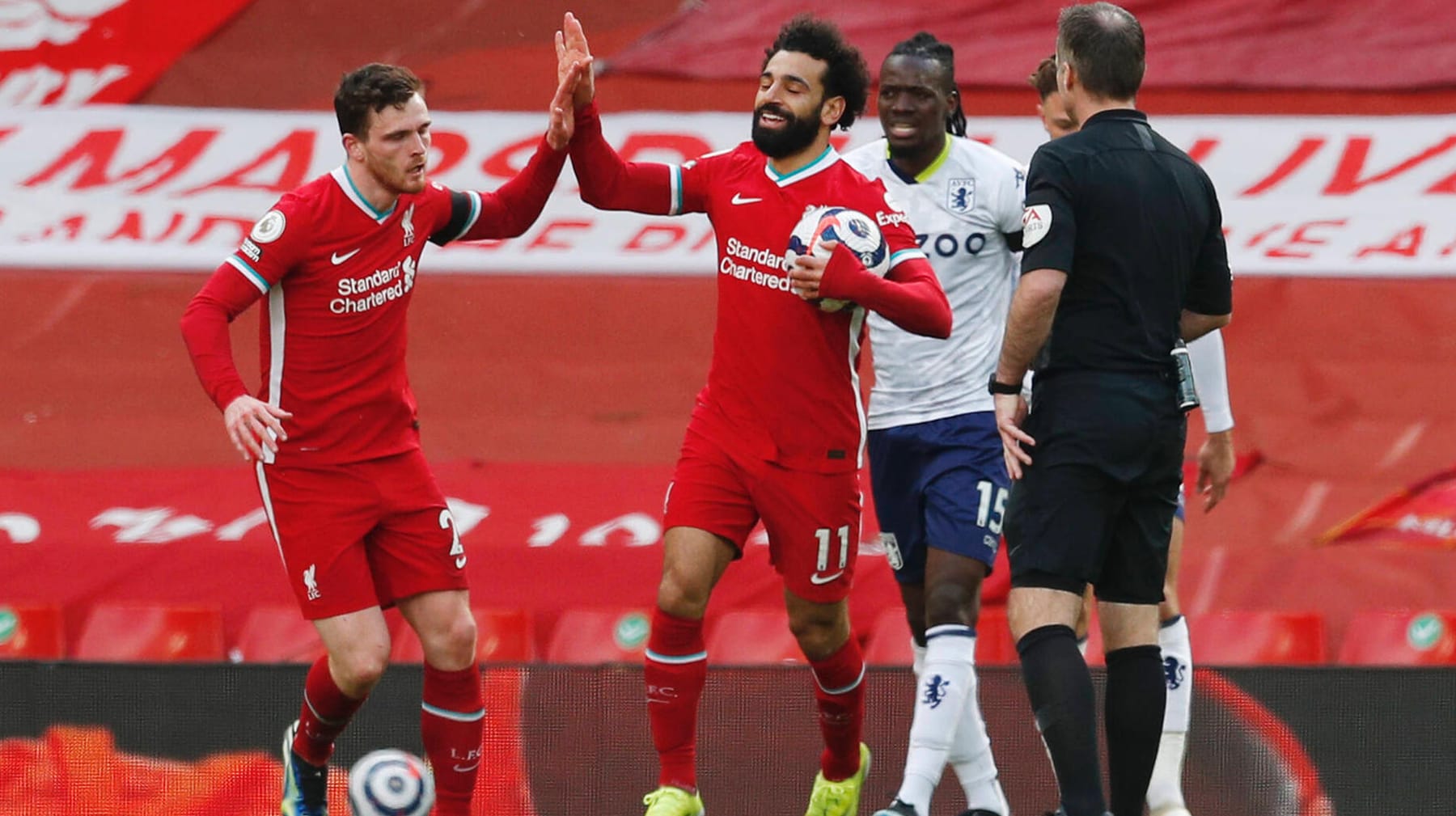 Premier League In Letzter Sekunde Liverpool Siegt Knapp Gegen Aston Villa