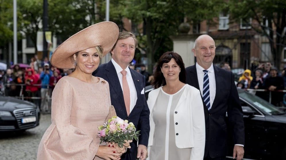 Niederländisches Königspaar besucht Potsdam