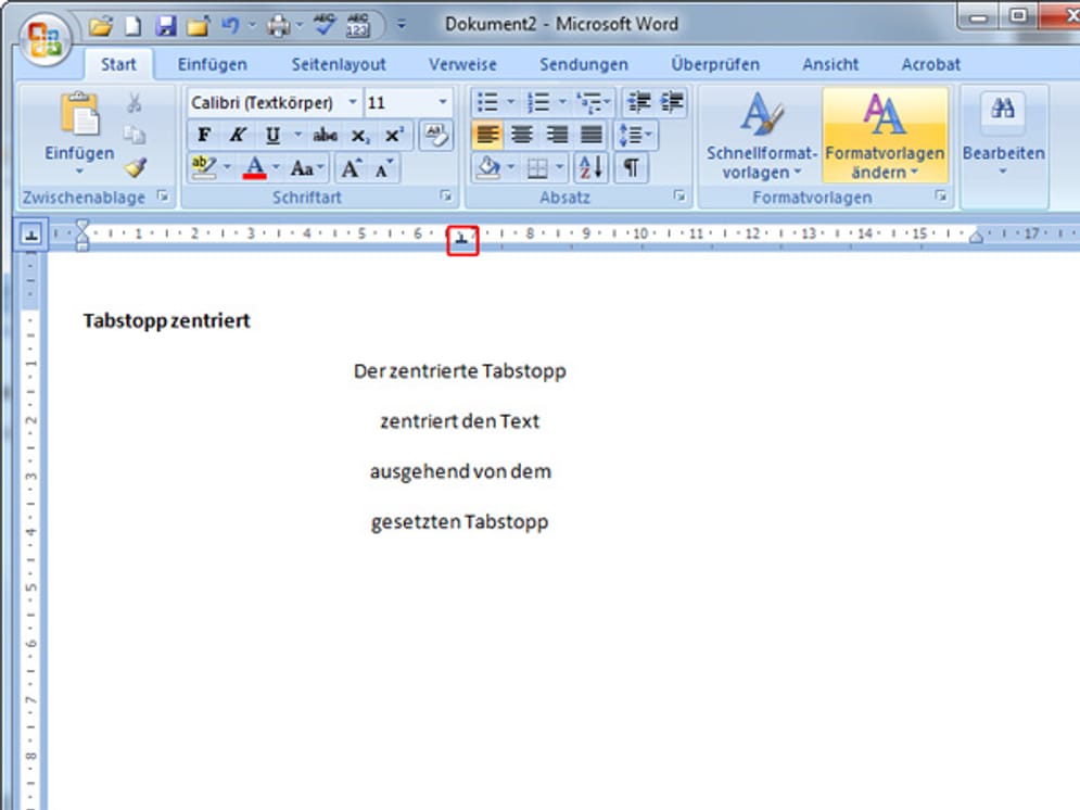 Word Tipp Tabstopps Schnell Und Einfach Nutzen Anleitung
