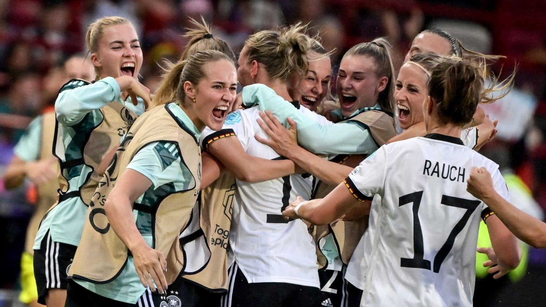 Europameisterschaft Sieg Gegen Spanien DFB Frauen Im EM Viertelfinale