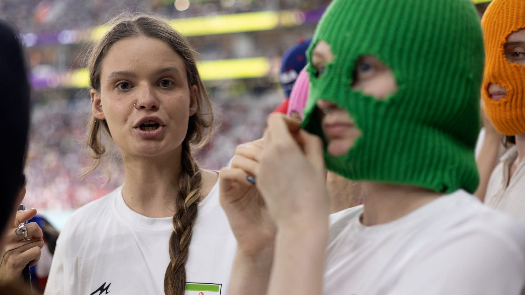 Bei Wm Finale Pussy Riot Aktivisten Wollten Erneut Auf Den Rasen