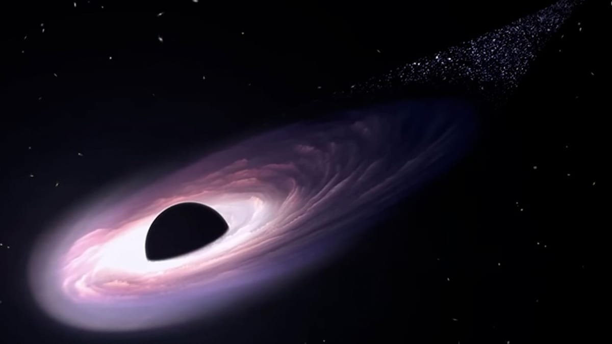 Nasa Aufnahmen Zeigen Rasendes Schwarzes Loch Im Weltall