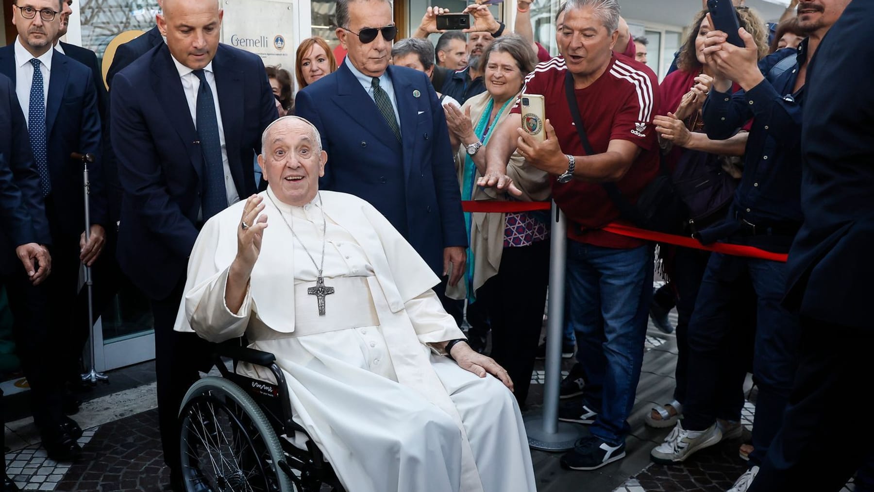 Pope Francis Released From Hospital After Surgery I M Still Alive