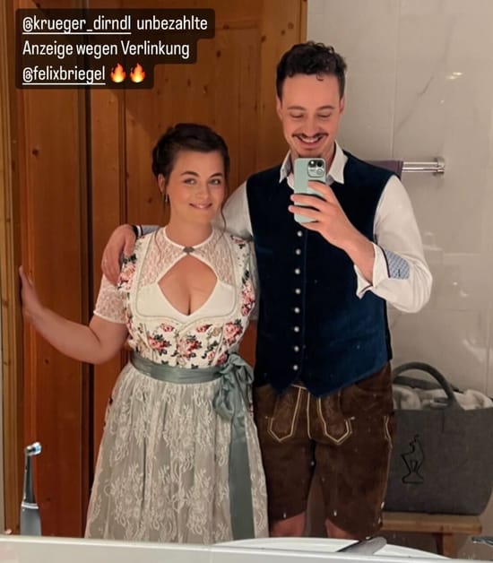 Ronja Forcher Der Bergdoktor Star Zeigt Sich Im Dirndl Und Mit Ehemann