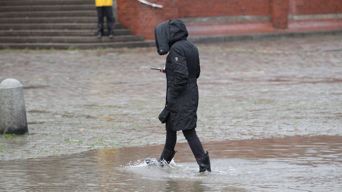 Bei Unwetter in Hamburg Starkregen in diesen Straßen droht Lebensgefahr