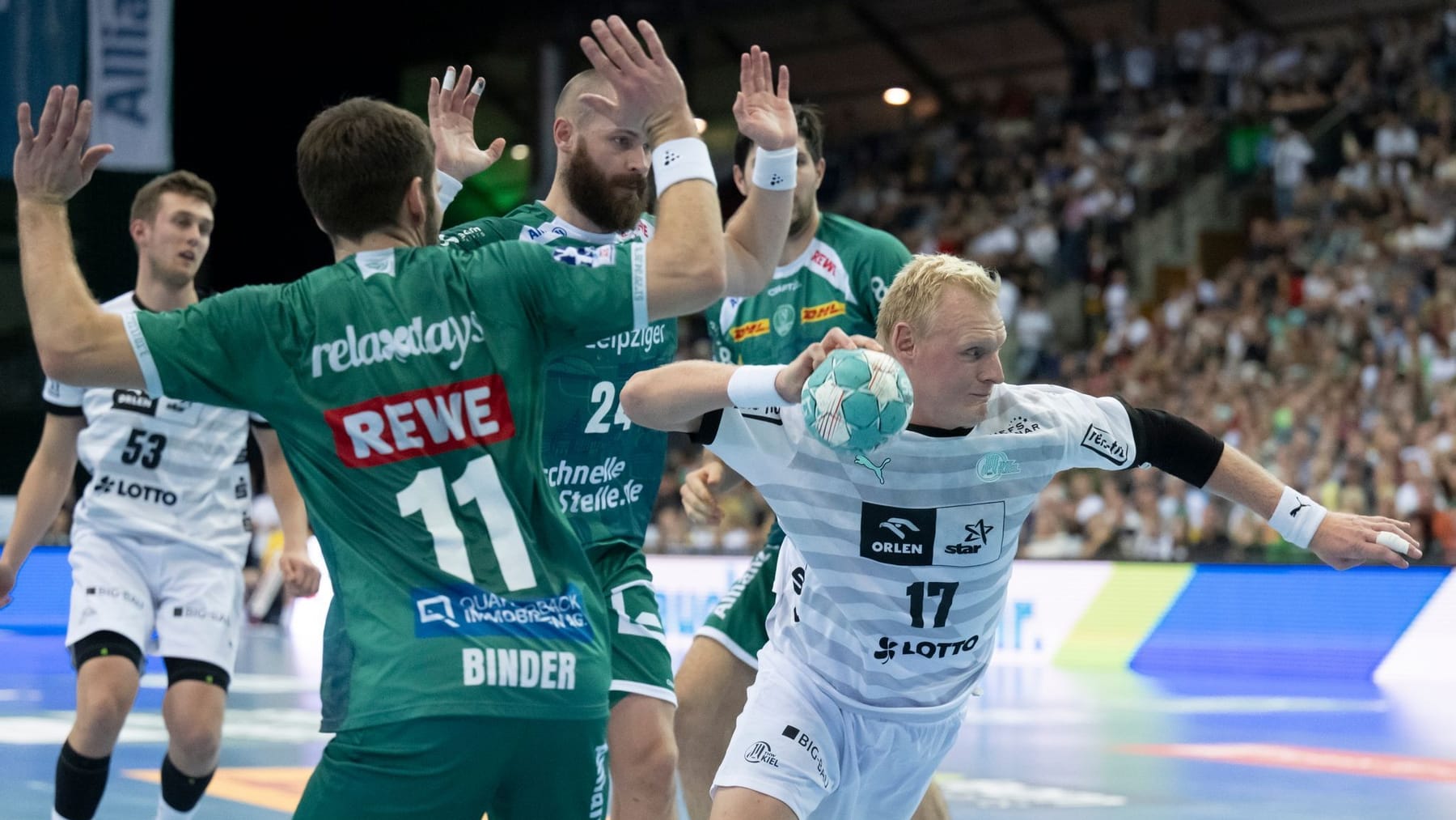 Handball Bundesliga In Leipzig Thw Kiel Kassiert N Chste