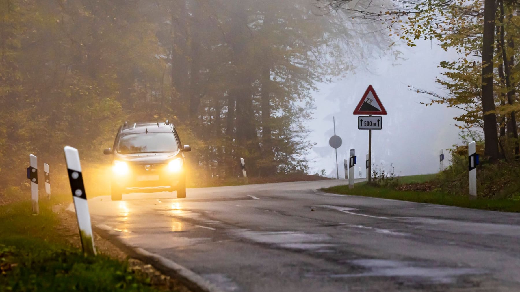 Autofahren Im Herbst Gl Tte Inseln Wo Sie Jetzt Besonders Aufpassen