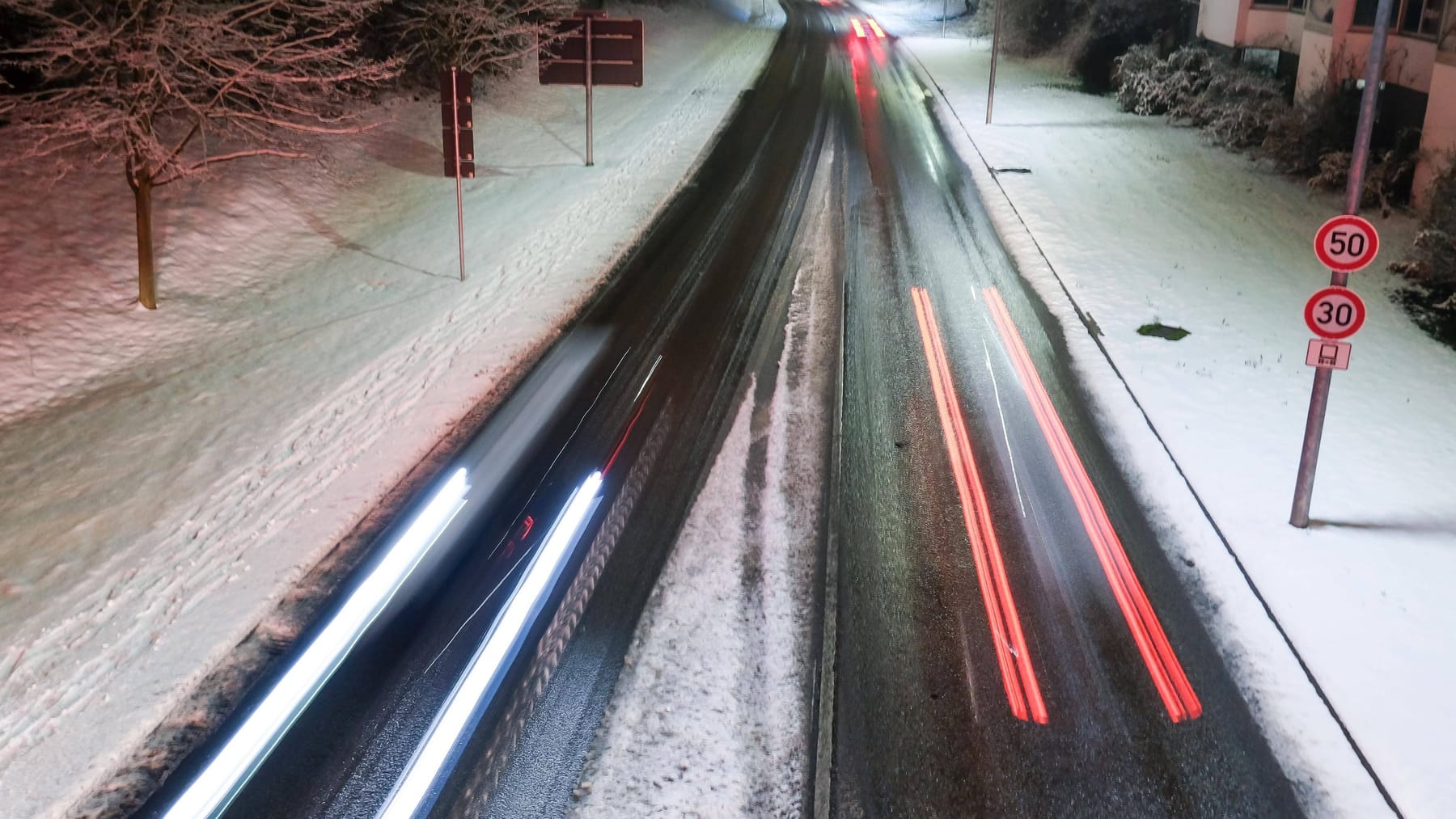 Wetter in Baden Württemberg Warnung vor Regen und Glatteis