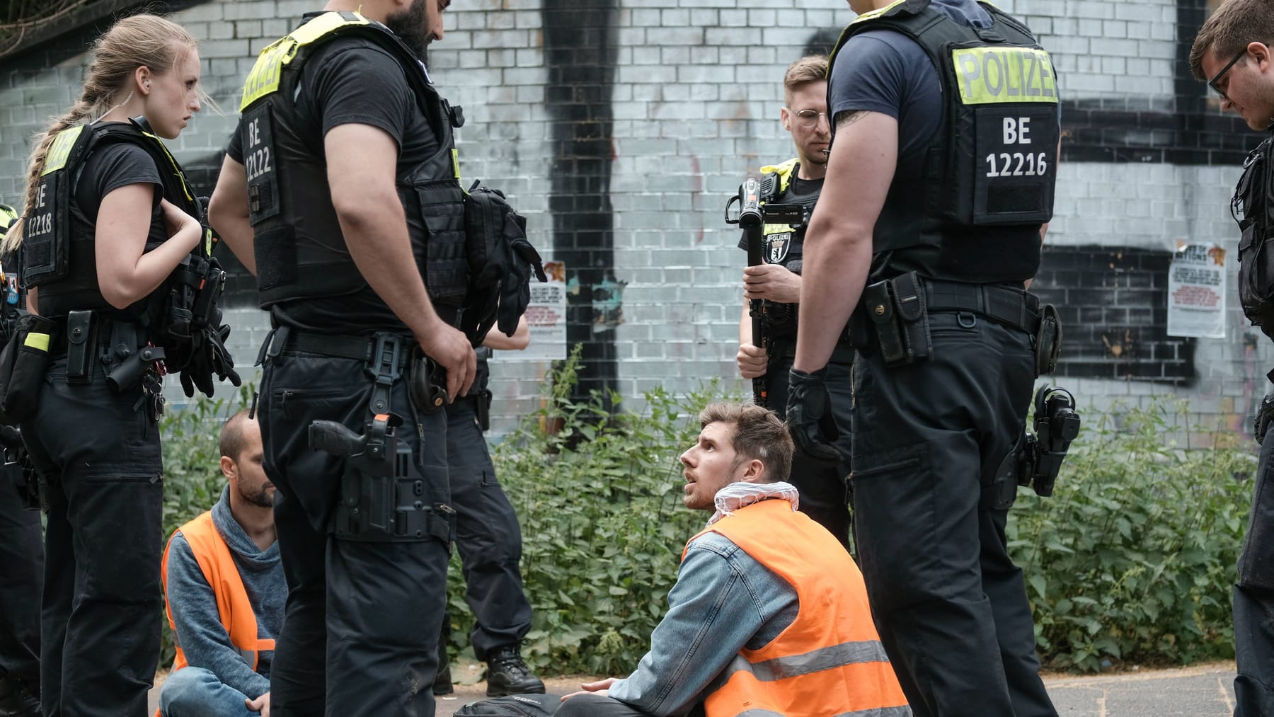 Letzte Generation In Berlin Polizei Verhindert Blockade In