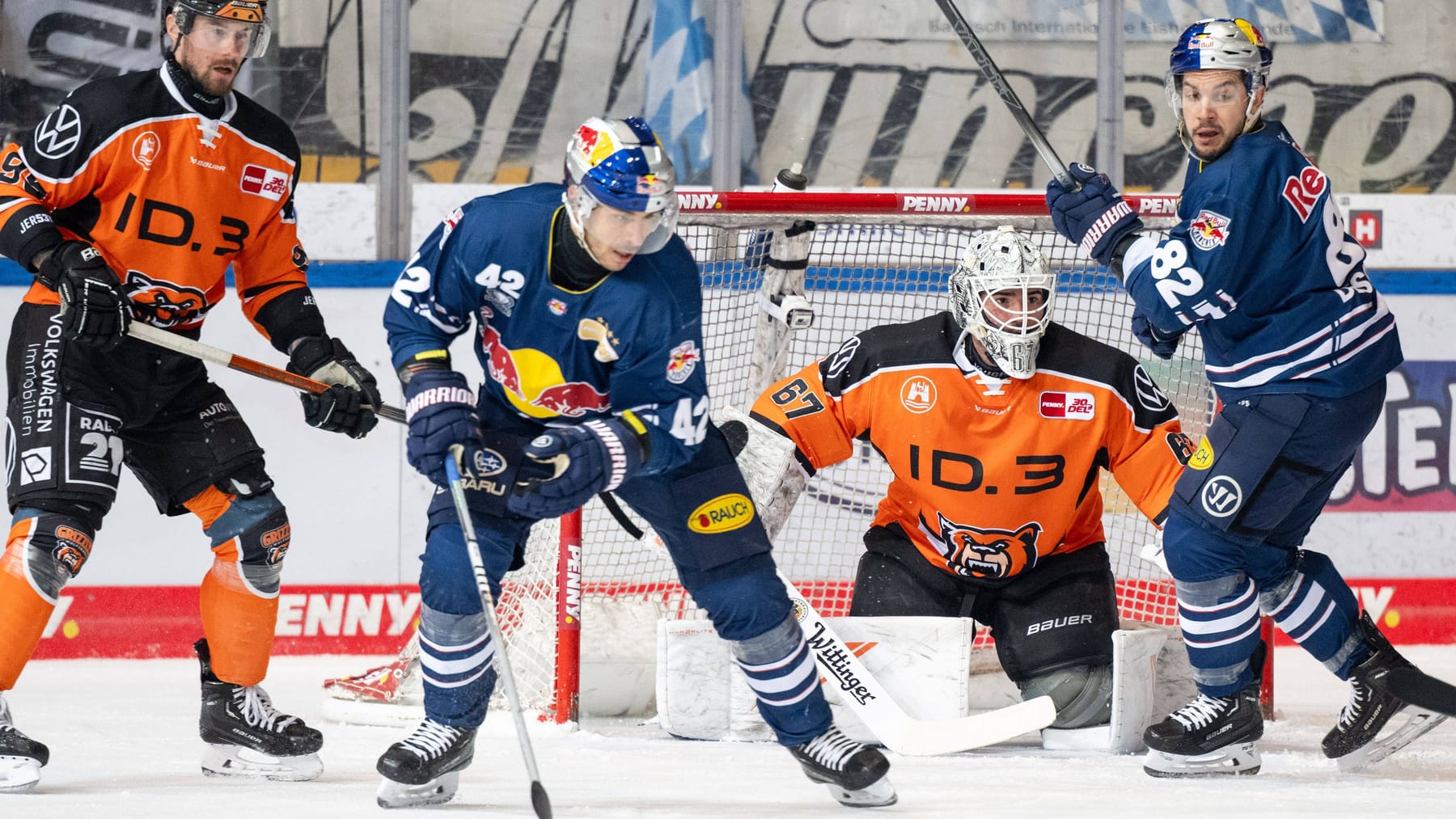 EHC Red Bull München trifft im Winter Game in Prag auf Grizzlys Wolfsburg