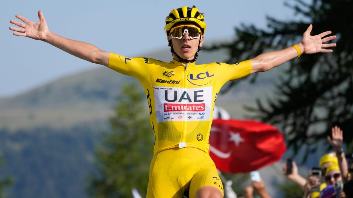 Tour de France Triumph auf vorletzter Etappe Pogačar kurz vor Gesamtsieg