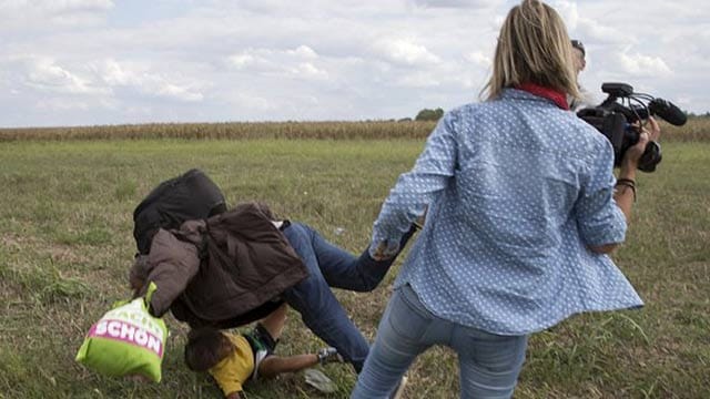 Musste sich mit ihrer Beinarbeit angeblich verteidigen: die 40-jährige ehemalige Kamerafrau Petra L.