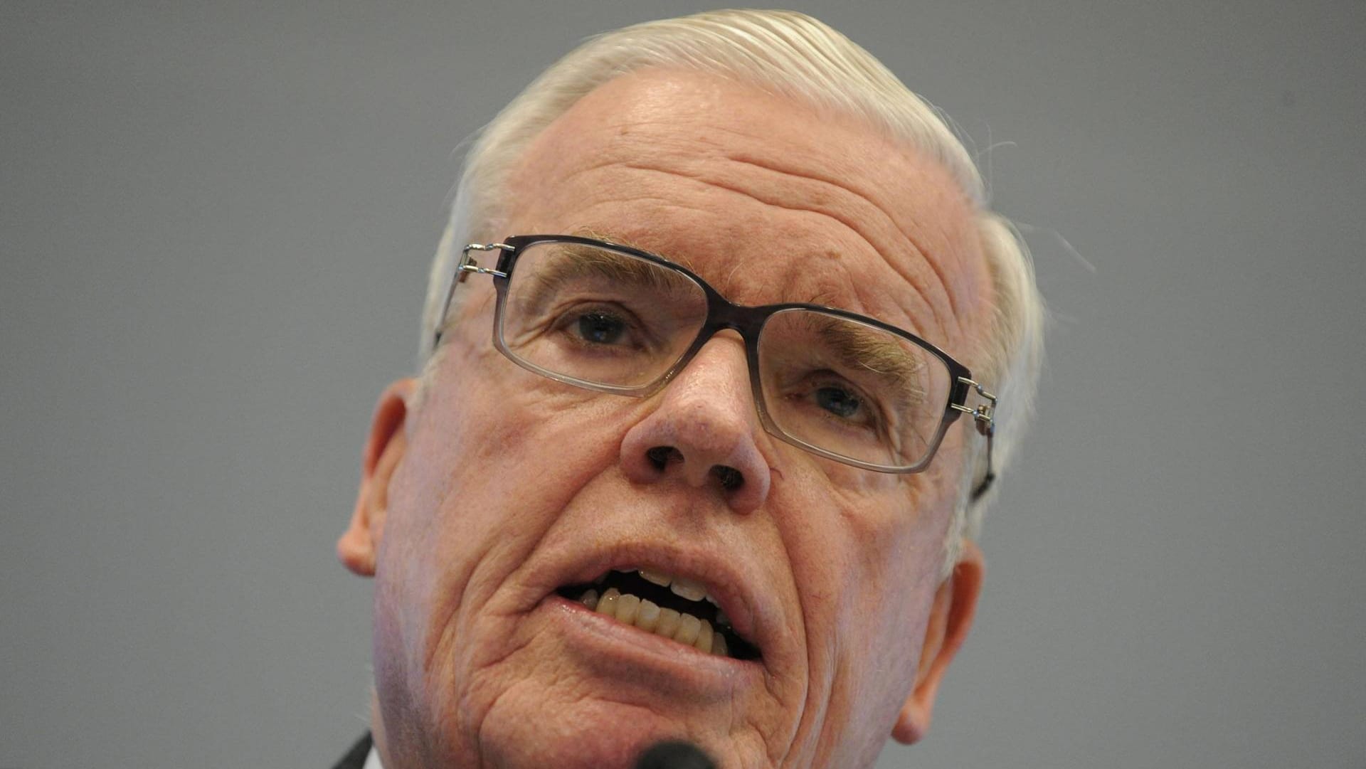 Hat viele Millionen Euro in den HSV gesteckt: Investor Klaus-Michael Kühne.