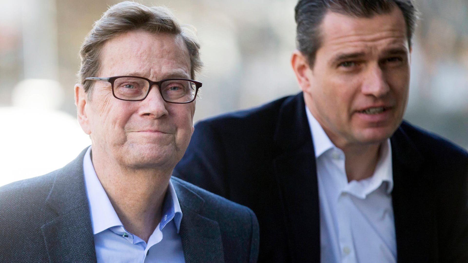 Guido Westerwelle und sein Lebensgefährte Michael Mronz.