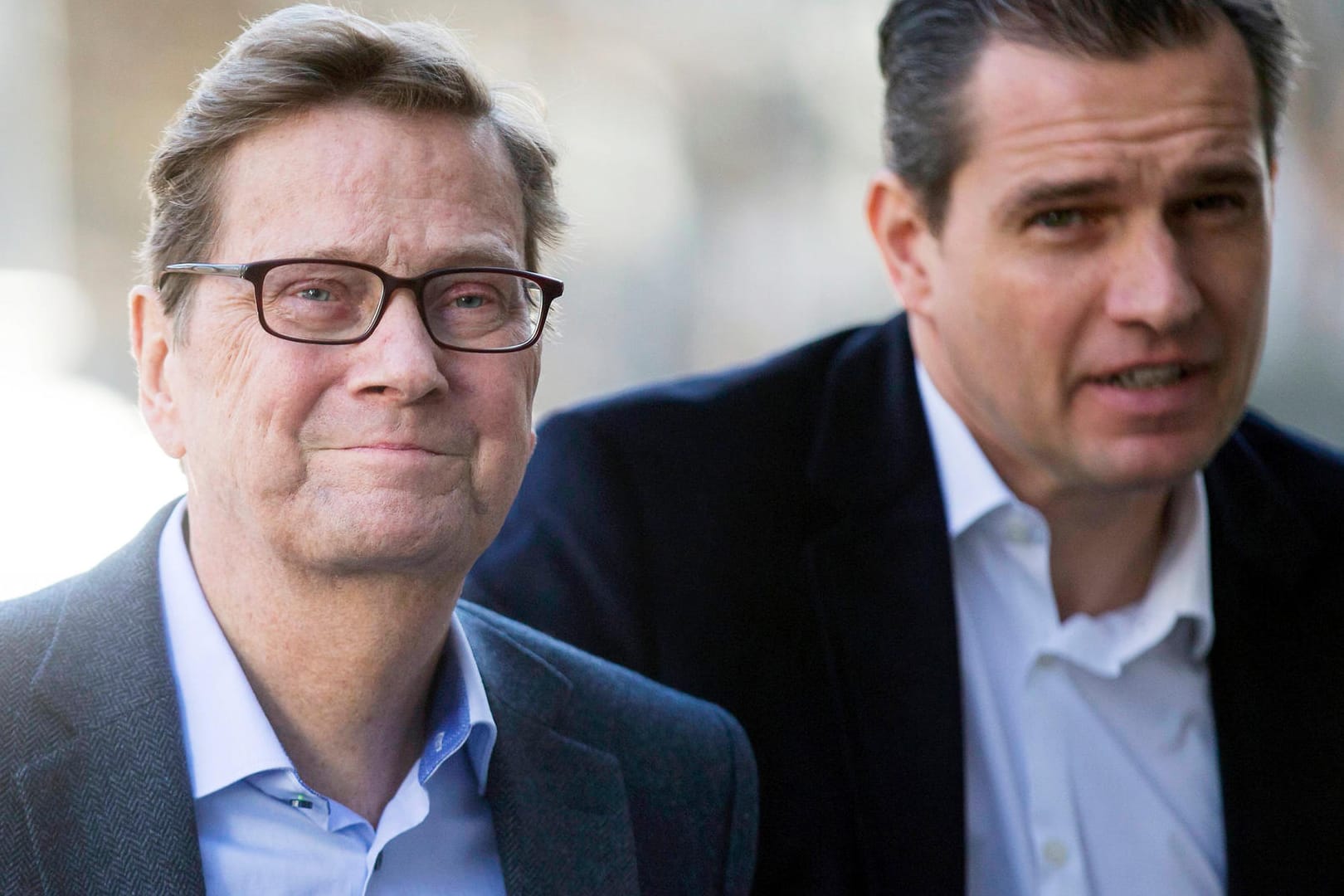 Guido Westerwelle und sein Lebensgefährte Michael Mronz.