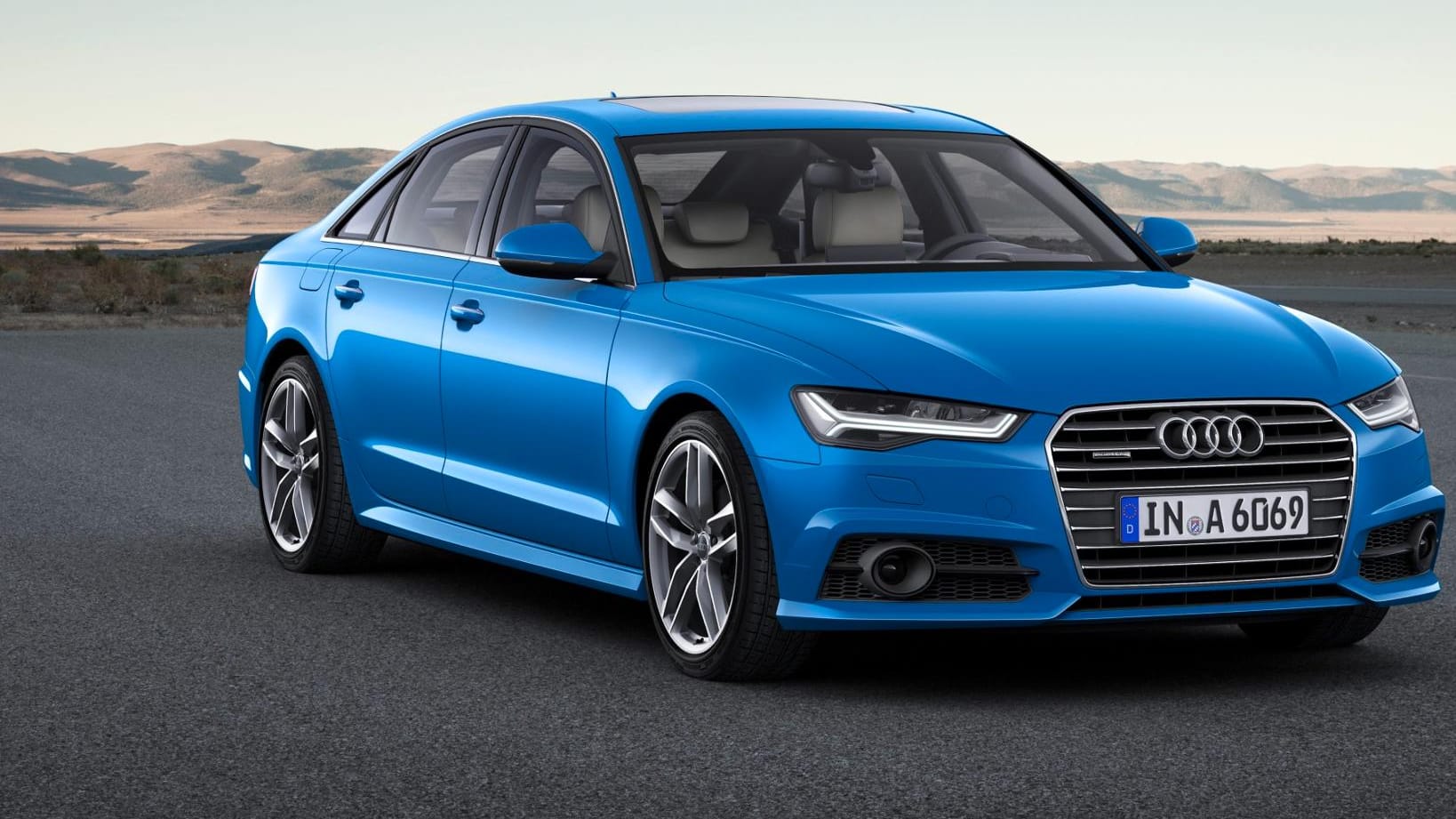 Audi poliert den A6 auf.