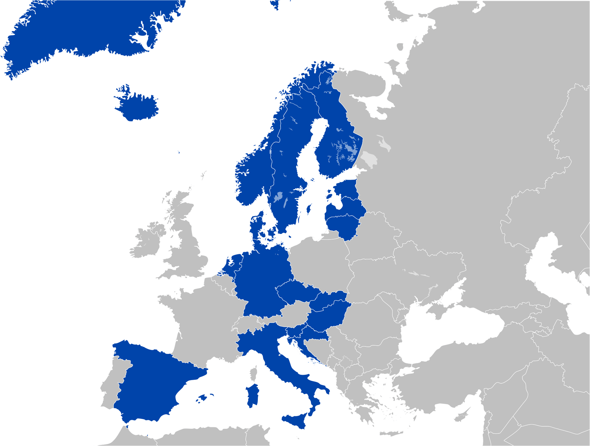 In diesen Ländern kann Eurojackpot gespielt werden.