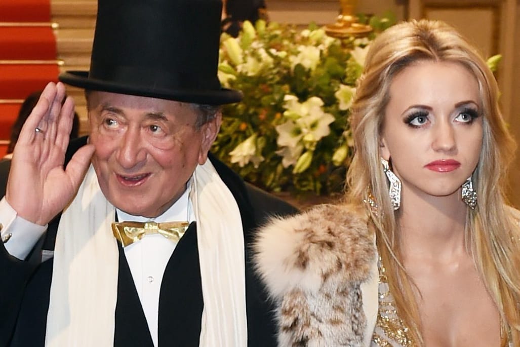 Richard und Cathy Lugner im Februar 2015 beim Wiener Opernball.
