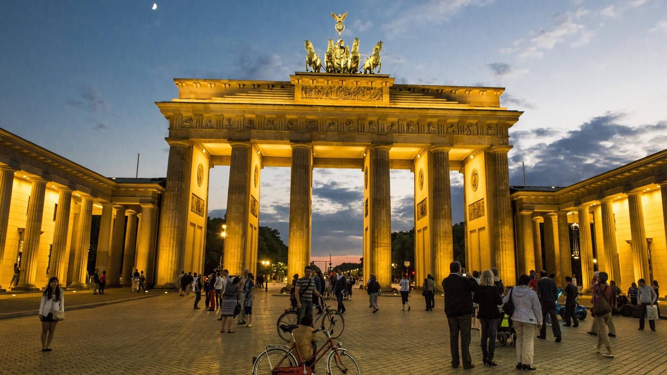 Das Brandenburger Tor in Berlin.