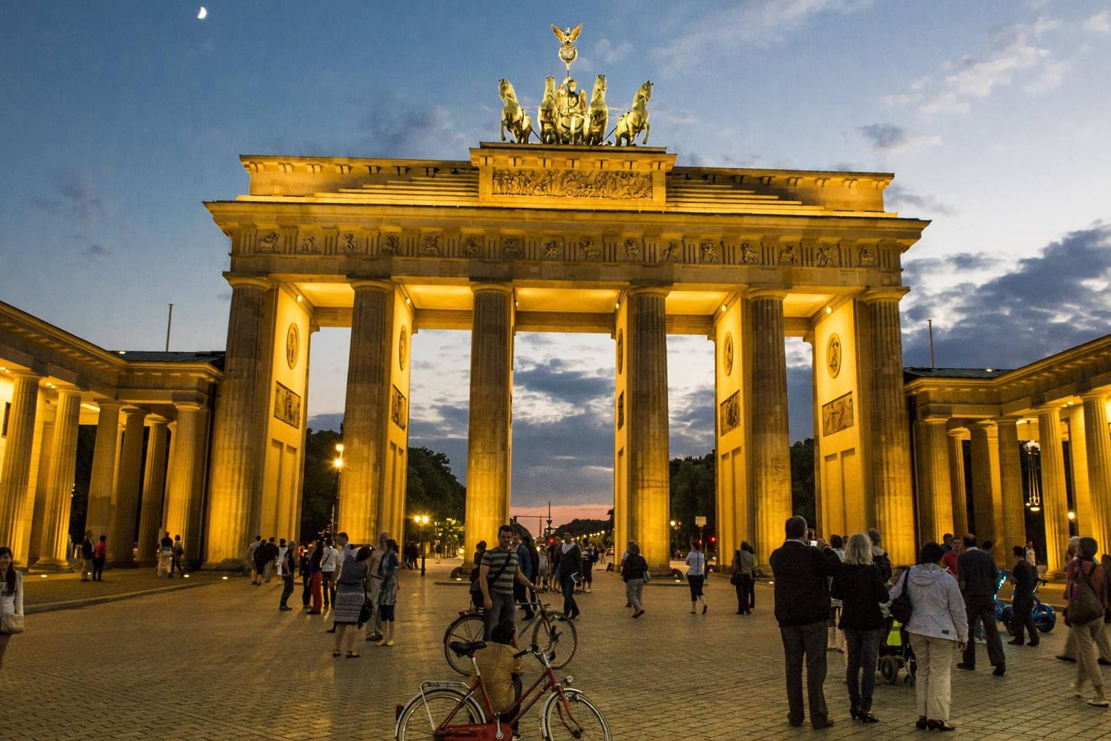 Das Brandenburger Tor in Berlin.