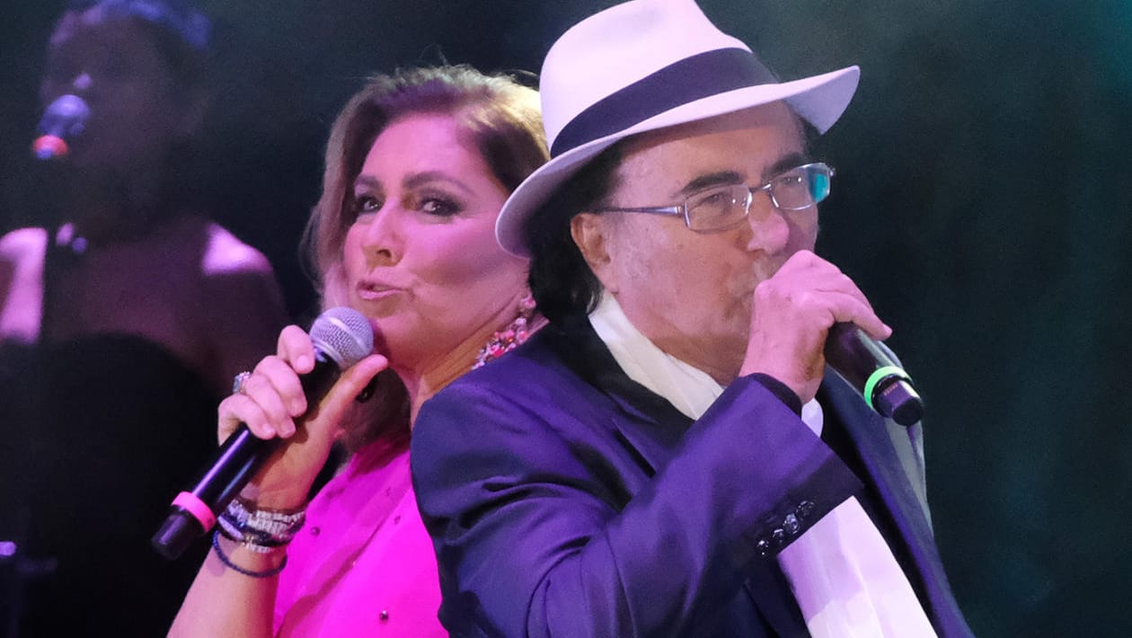 Tourneeauftakt in Leipzig: Al Bano und Romina Power.