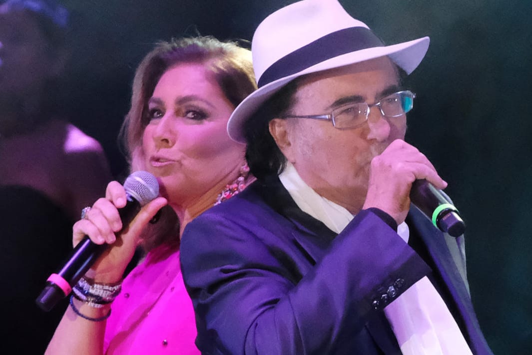 Tourneeauftakt in Leipzig: Al Bano und Romina Power.