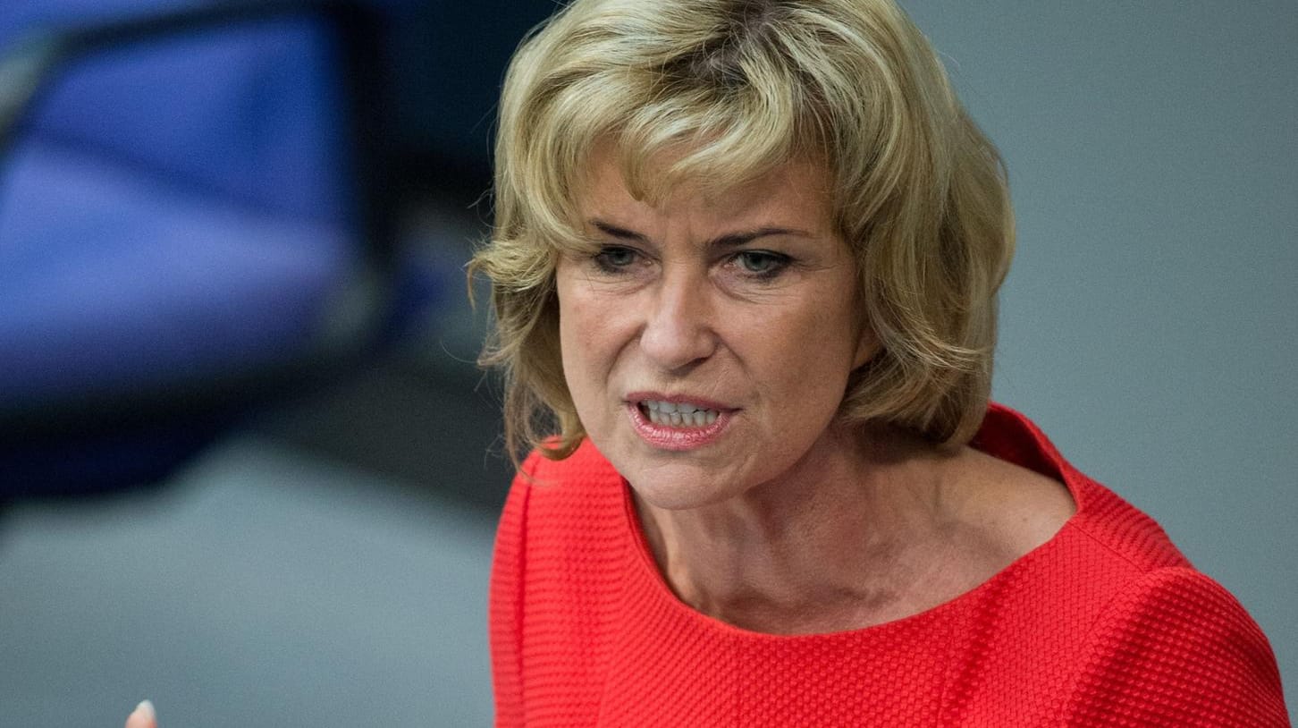 Dagmar Wöhrl im Jahr 2014 bei einer Bundestags-Debatte.