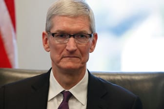 Ziele nicht erreicht: Apple-Chef Tim Cook bekam 2016 deutlich weniger ausgezahlt.