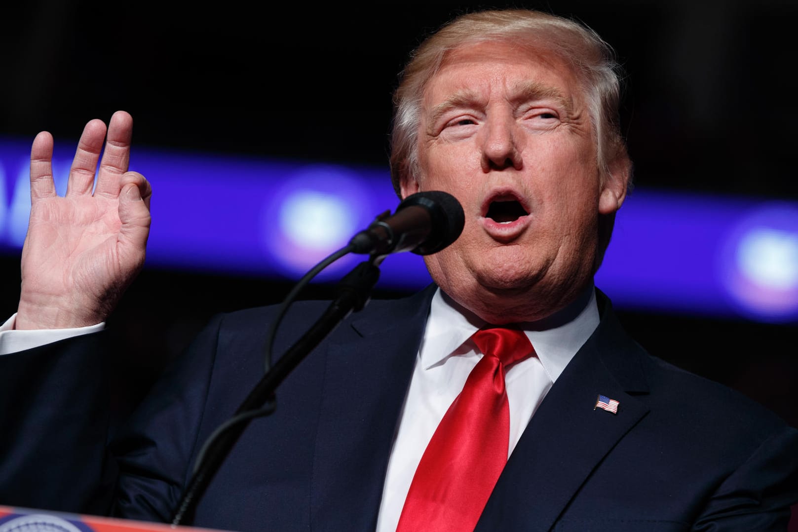 Donald Trump ist sehr an guten Beziehungen zum Kreml interessiert.