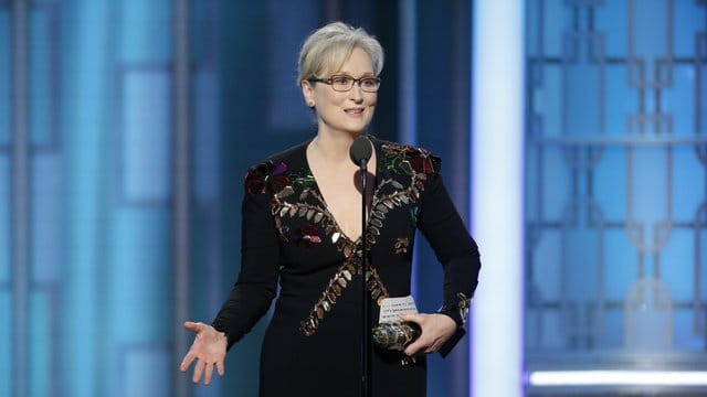 Meryl Streep nahm bei der Verleihung der Golden Globes kein Blatt vor den Mund.