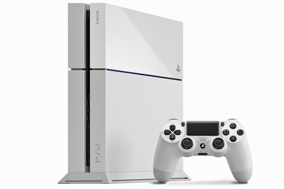 Im Februar 2017 kommt laut Sony auch eine "Glacier White"-Version der PS4 Slim auf den Markt.