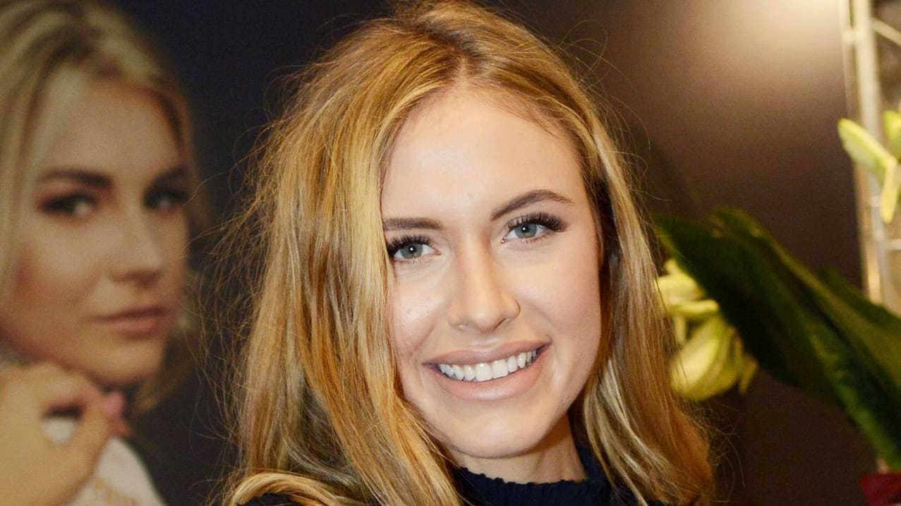Alena Gerber muss wohl auf dem roten Teppich die Zähne zusammenbeißen.