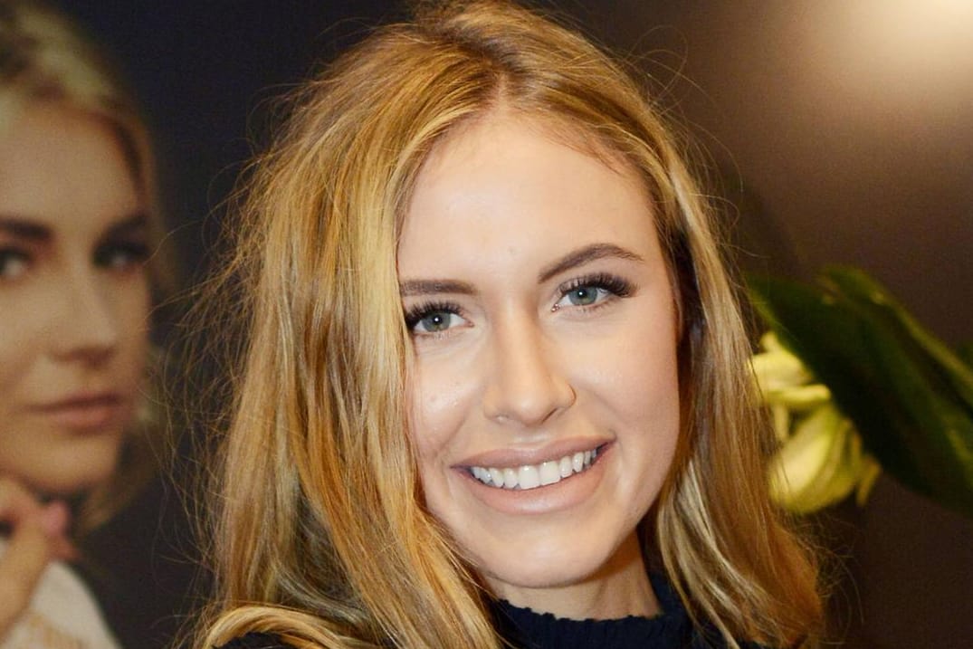 Alena Gerber muss wohl auf dem roten Teppich die Zähne zusammenbeißen.