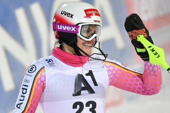 Zufrieden: Christina Geiger fuhr im Slalom von Flachau noch auf Rang acht.