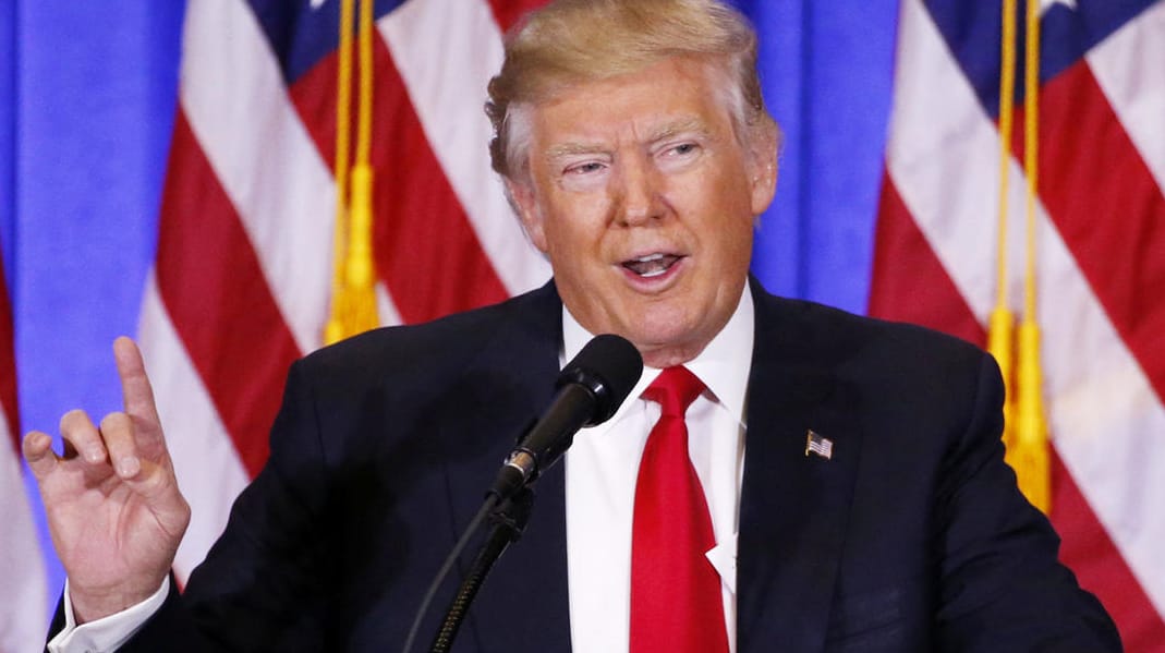 Der designierte US-Präsident Donald Trump hat die erste Pressekonferenz seit seiner Wahl gegeben. Der designierte US-Präsident Donald Trump hat die erste Pressekonferenz seit seiner Wahl gegeben.