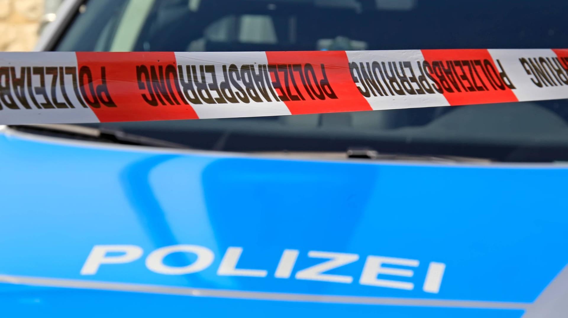 Polizei im Einsatz