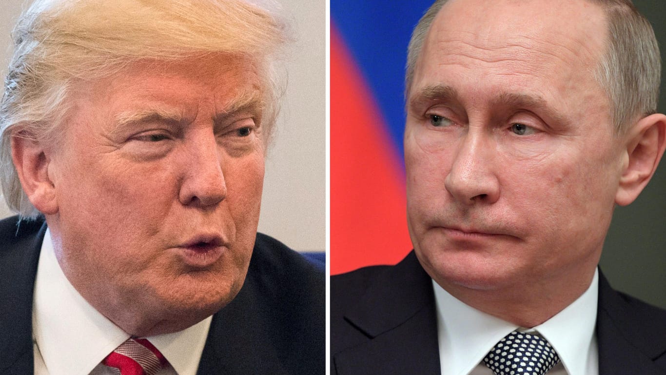 Beziehungen entspannen: Donald Trump und Wladimir Putin.