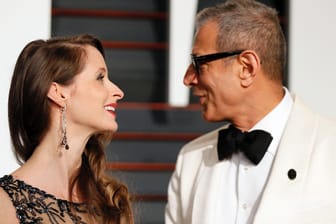 Emilie Livingston und Jeff Goldblum im Jahr 2015.