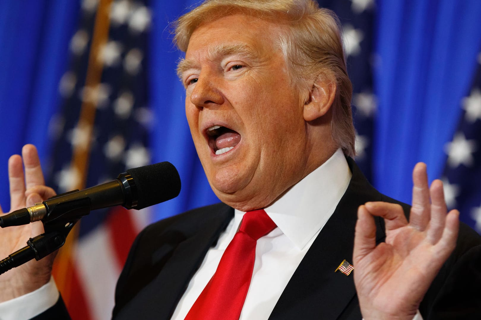 Donald Trump wird am 20. Januar als Präsident vereidigt.