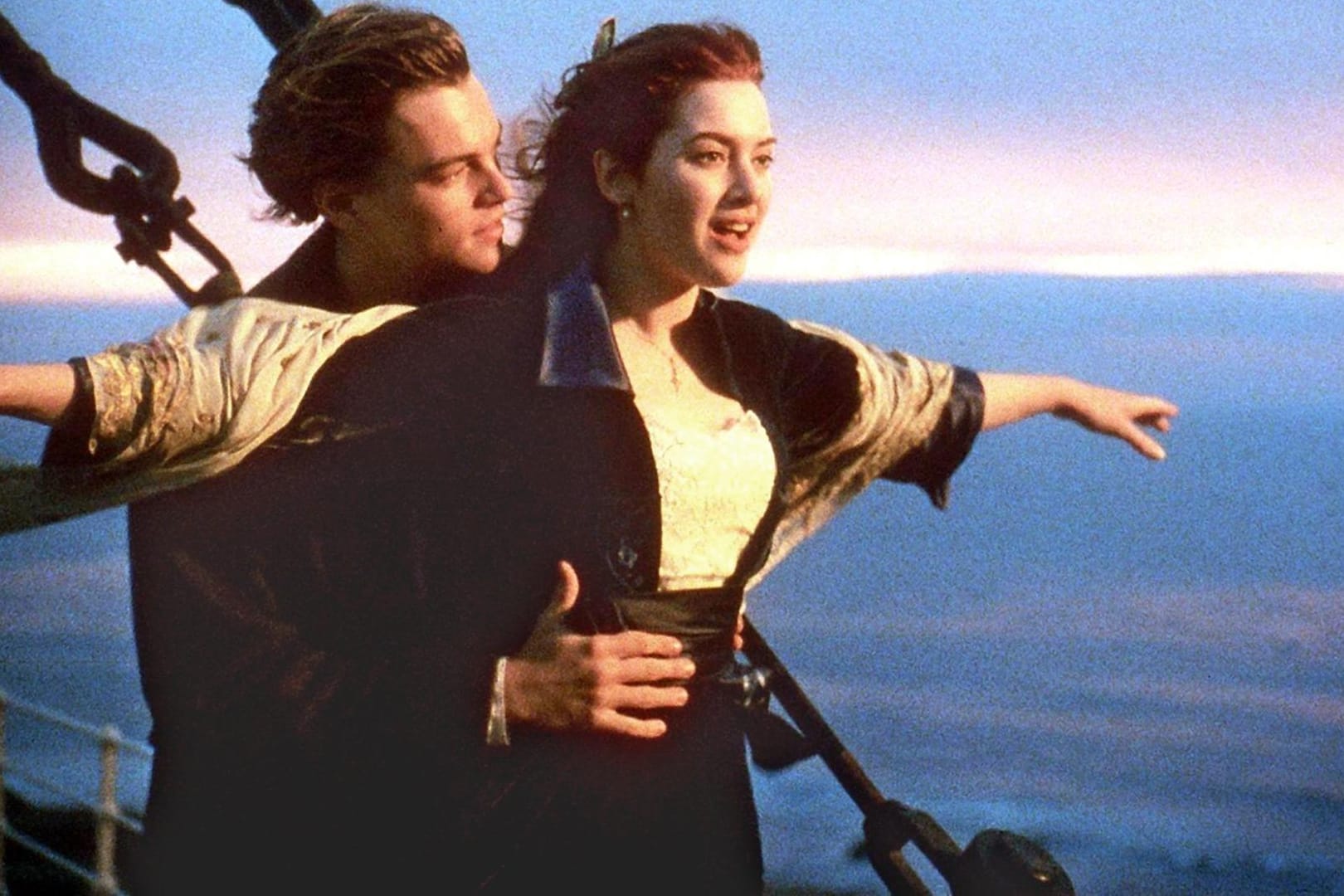 Zum Dahinschmelzen: Leonardo DiCaprio und Kate Winslet im Liebesdrama "Titanic".