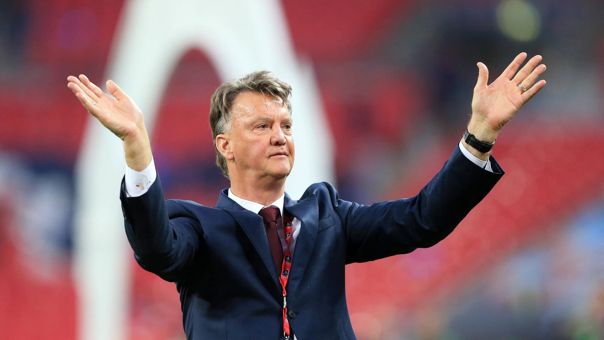 Louis Van Gaal sagt "Auf Wiedersehen".