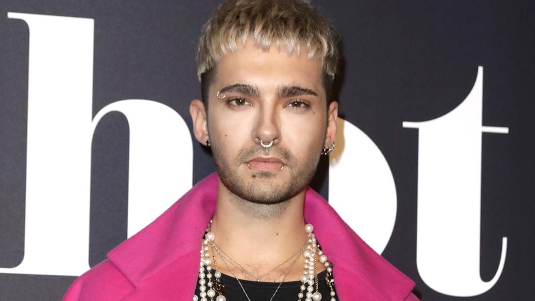 Bill Kaulitz auf der Fashion Week in Berlin.