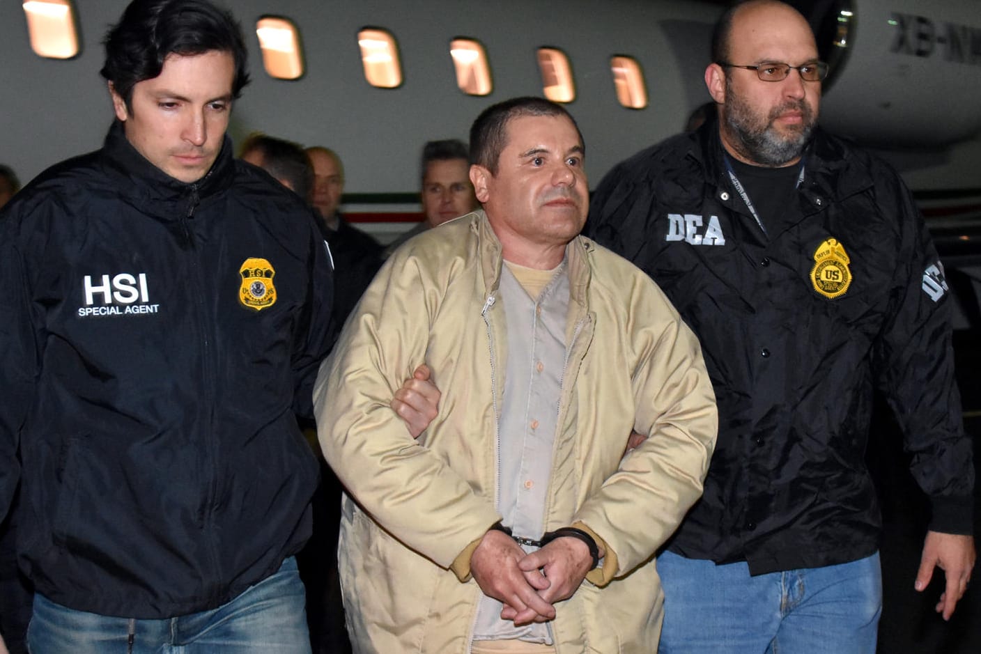 Der Drogenboss "El Chapo" wurde an die USA ausgeliefert.