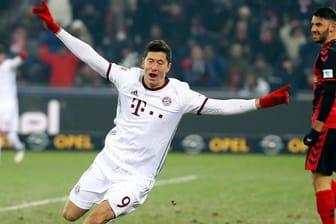 Robert Lewandowski ist jetzt zweitbester Ausländer in der Bundesliga-Torschützenliste