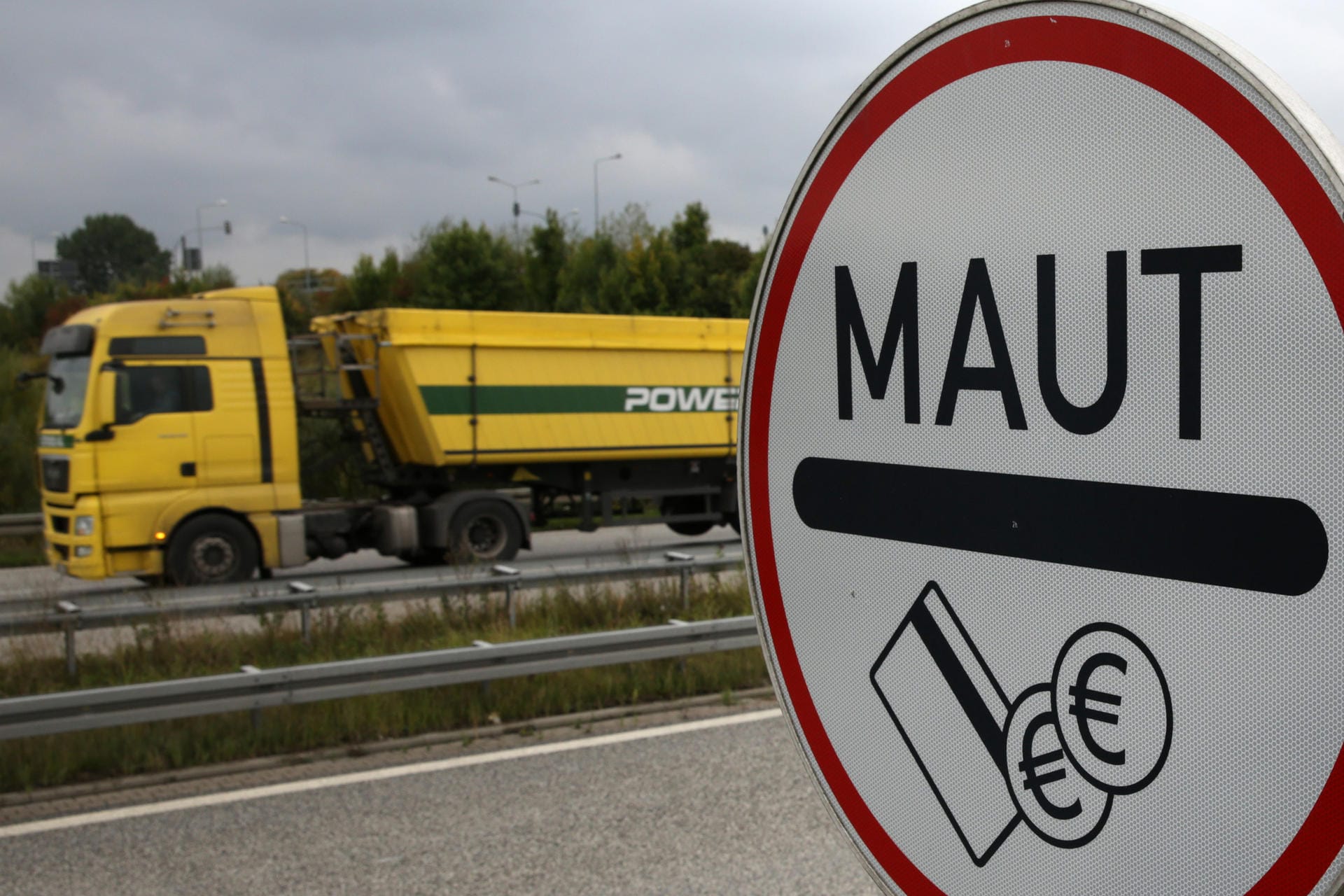 Rekord bei der Lkw-Maut.