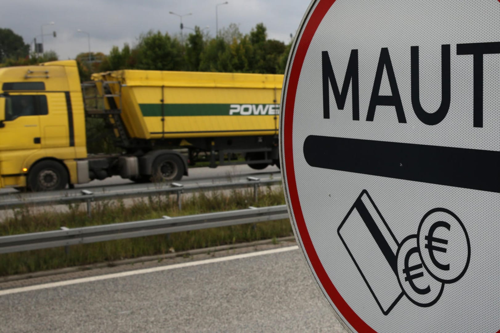 Rekord bei der Lkw-Maut.