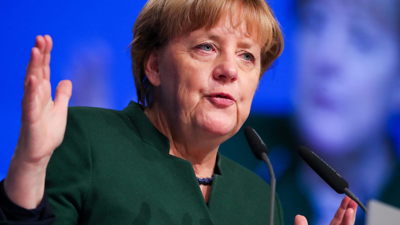 Bundeskanzlerin Angela Merkel richtet einen Appell an Donald Trump.
