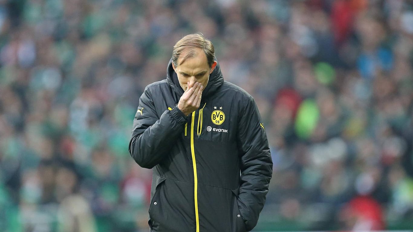 Borussia Dortmunds Trainer Thomas Tuchel.